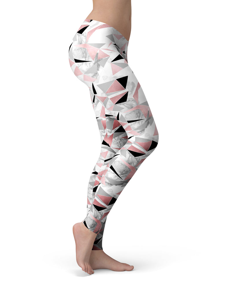 Ashley Furman bizon neef Karamfila Marble & Rose Gold v7 - All Over Print Womens Yoga Pants / L –  DesignSkinz