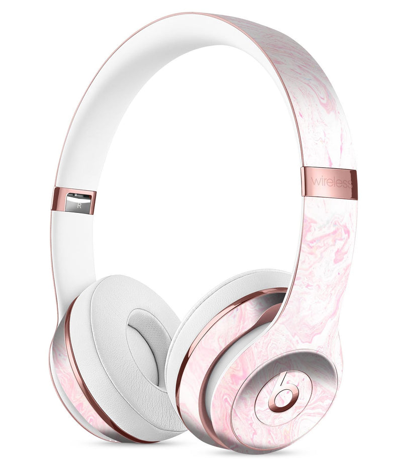 beats earbuds pink light