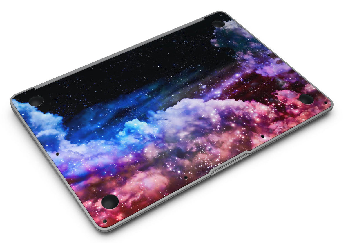 Purple Blue And Pink Cloud Galaxy Macbook Air Skin Kit