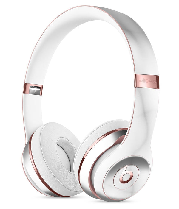 beats rose gold and white