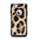 The Leopard Furry Animal Hide Apple iPhone 6 Otterbox Commuter Case Skin Set