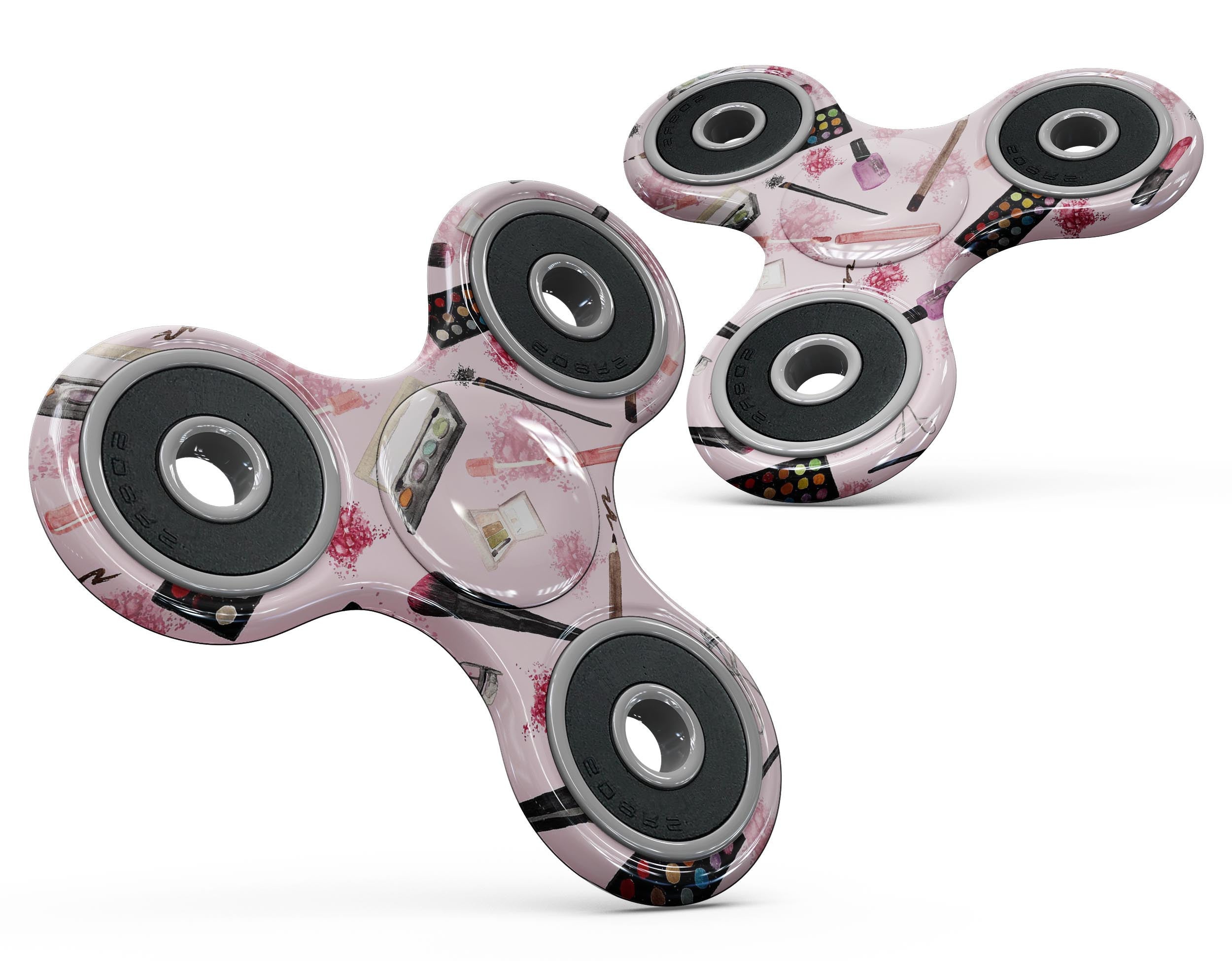 The Pink Out of the MakeUp Bag Pattern Full-Body Fidget Spinner 