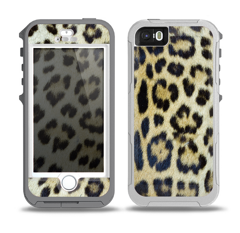 The Real Leopard Hide V3 Skin For The Iphone 5 5s Otterbox Preserver W Designskinz