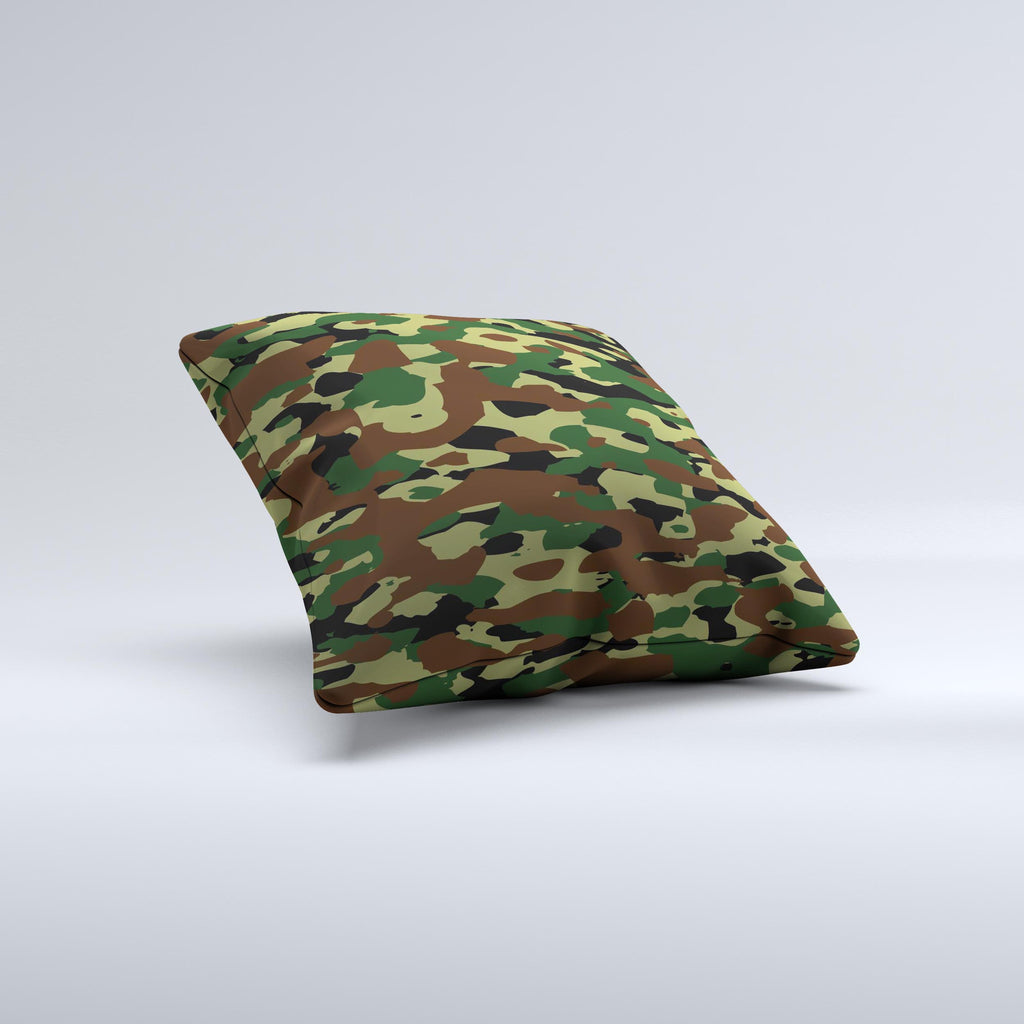 Traditional Camouflage Ink-Fuzed Decorative Throw Pillow – DesignSkinz