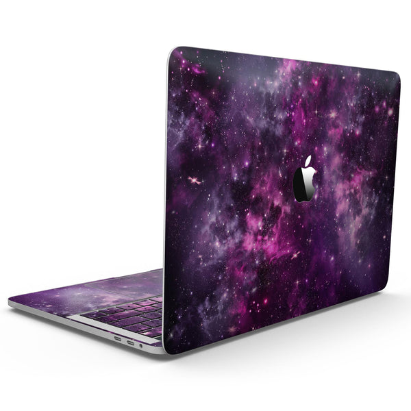 Download MacBook Pro with Touch Bar Skin Kit - Vibrant Purple Deep Space - DesignSkinz