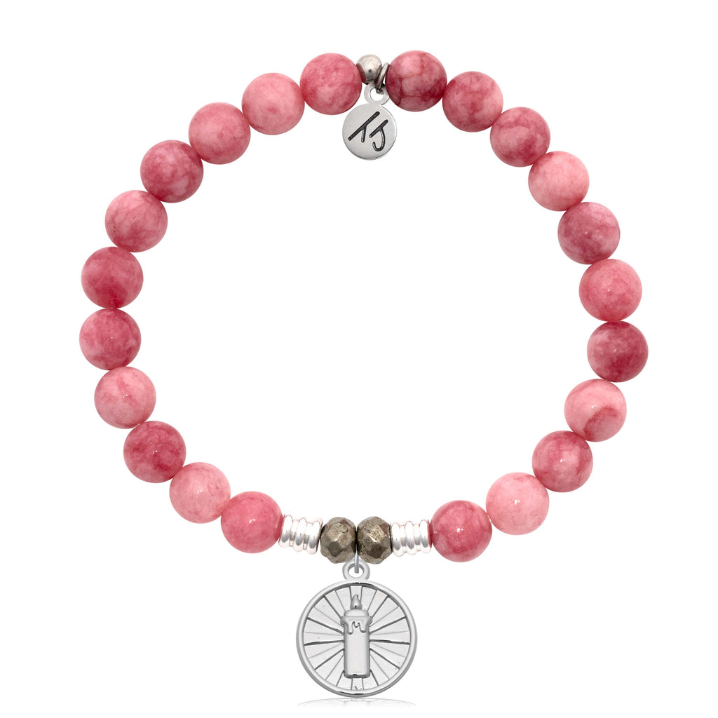 Pastel Rose Quartz Bracelet — Something Jade