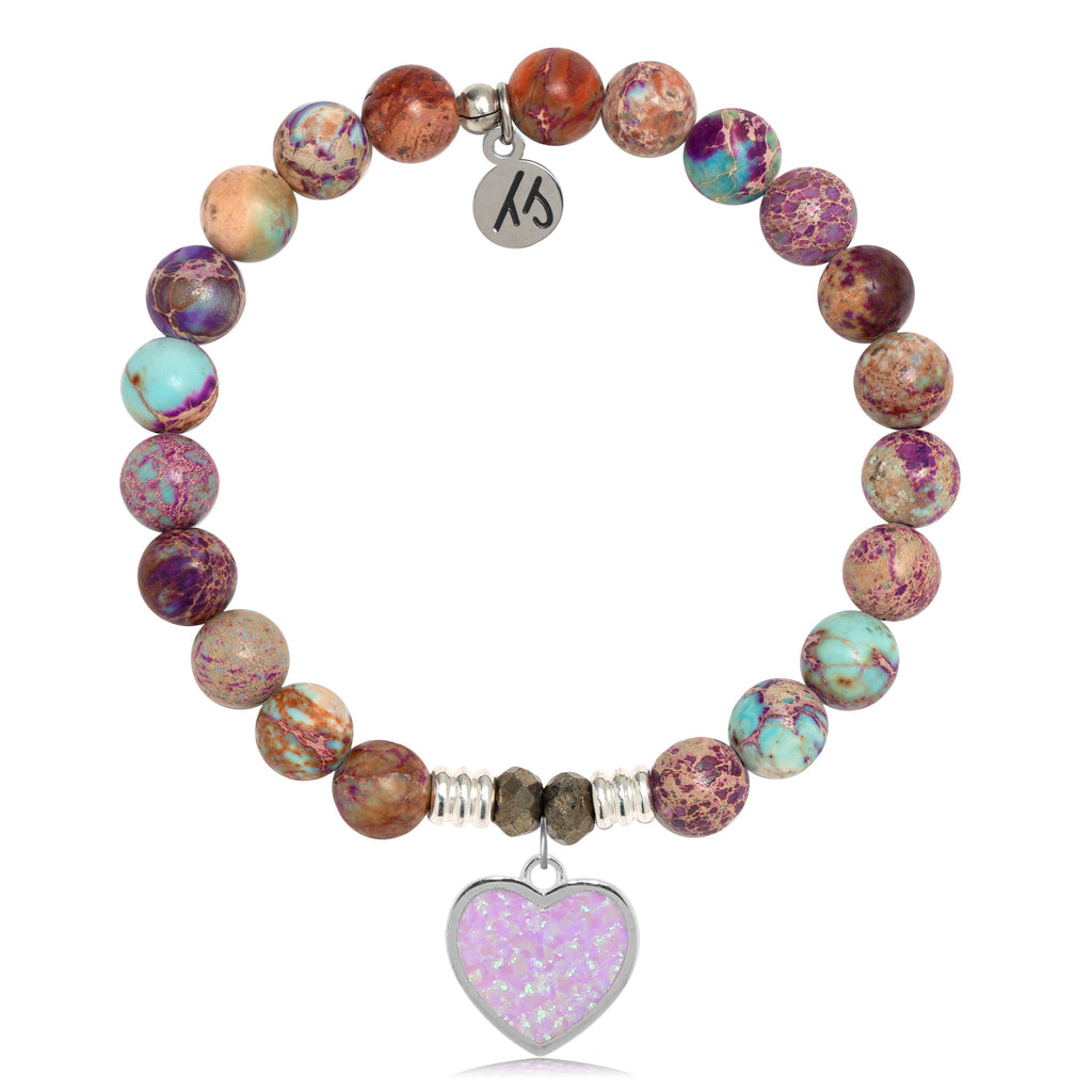 Colorful Sky and Light Blue Mexican Fire Opal Gemstone Bracelet with 1 – LB  Jewelry Designs
