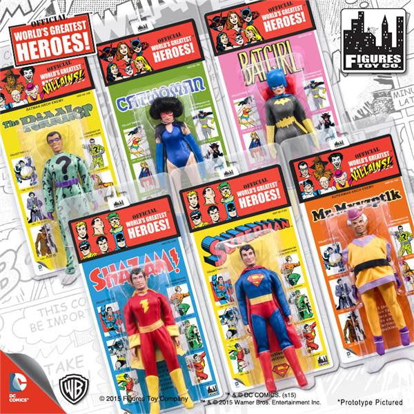 action figures and comics