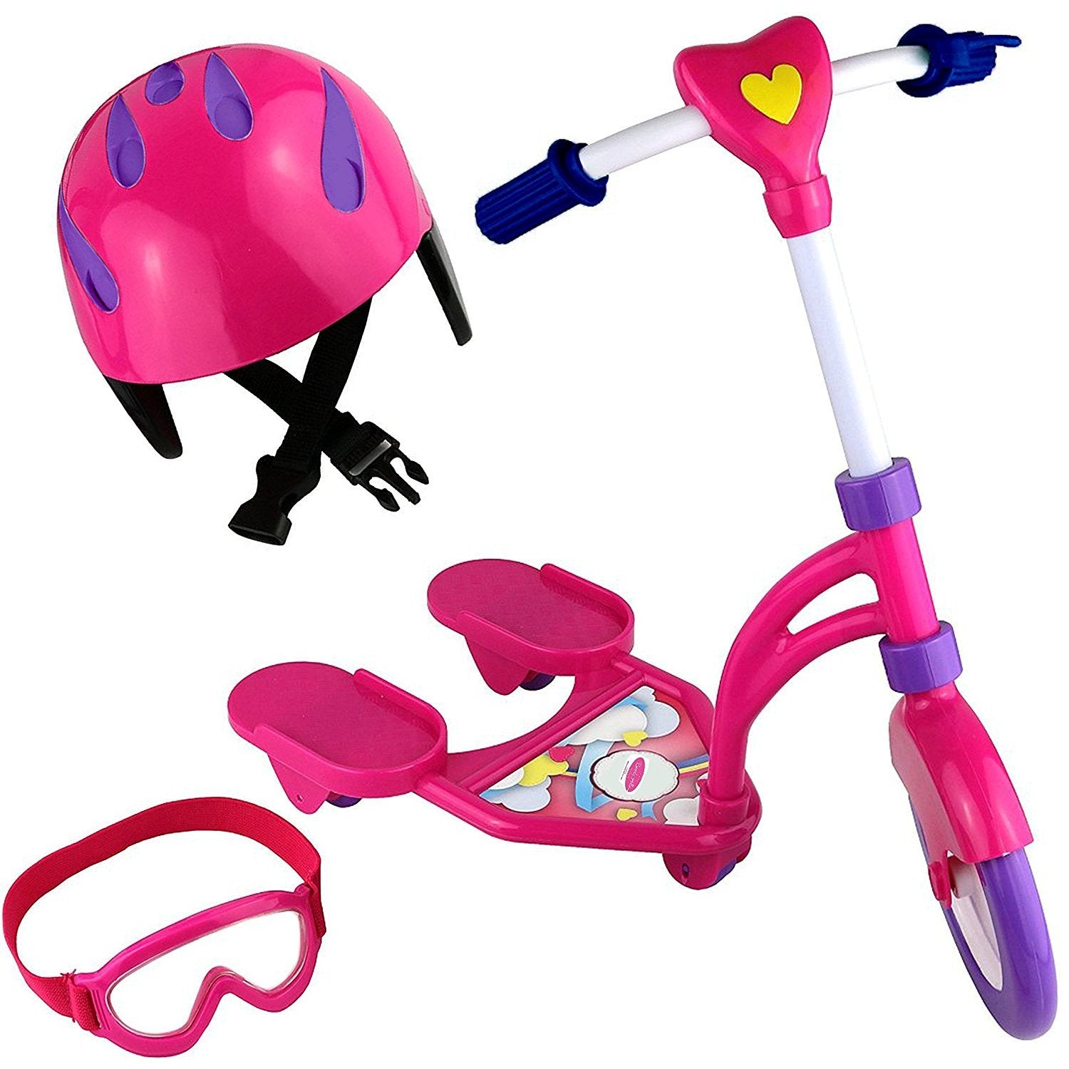 hot pink scooter