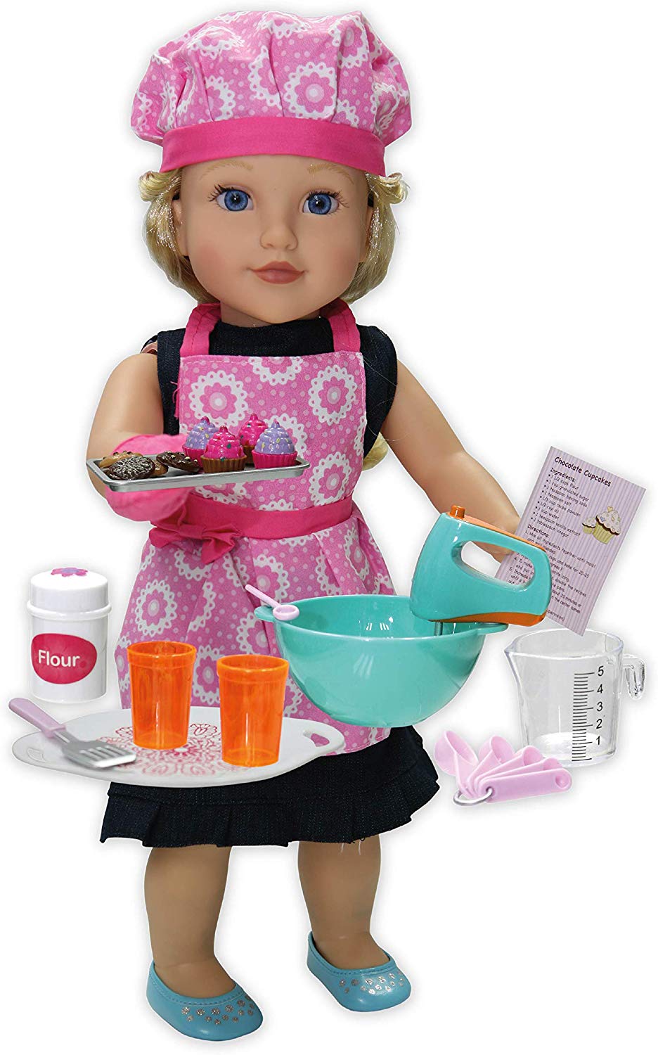 american girl doll cooking set