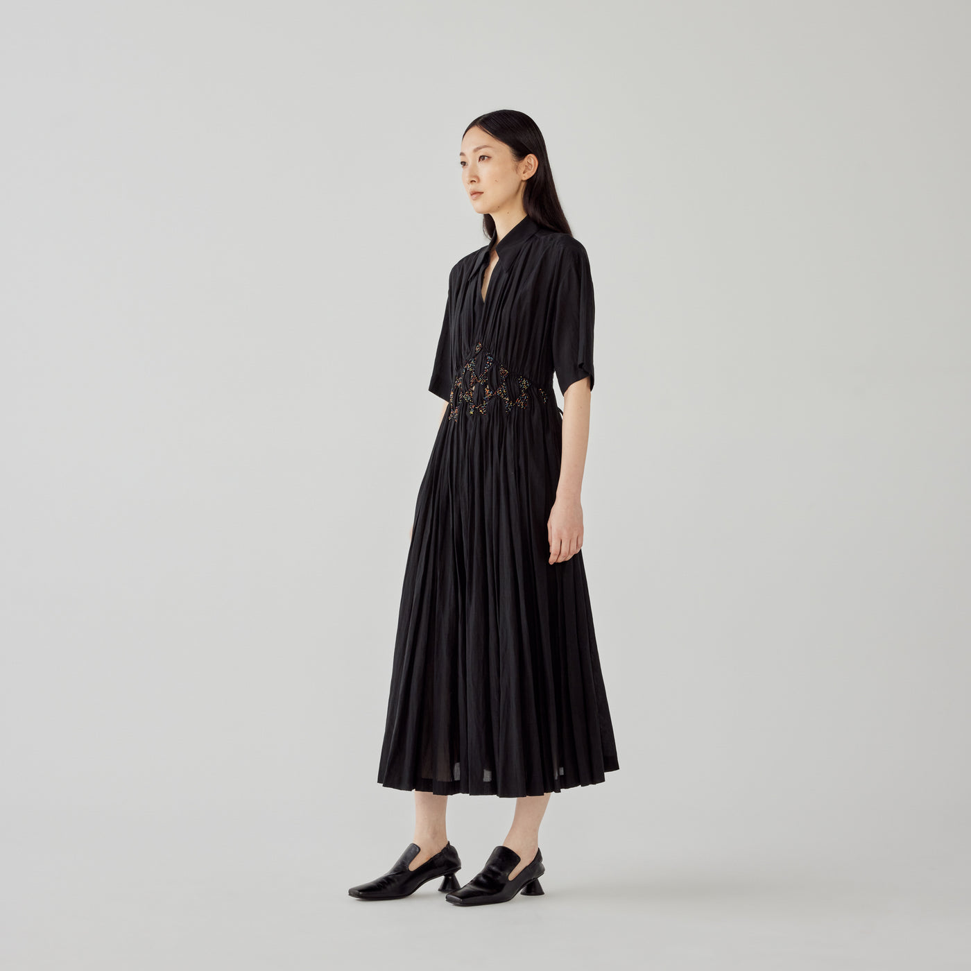 期間限定値下げ】AKIRANAKA Leila dress BK-