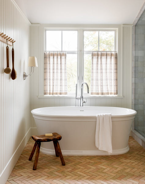 bathroom by Anne McDonald Interiors