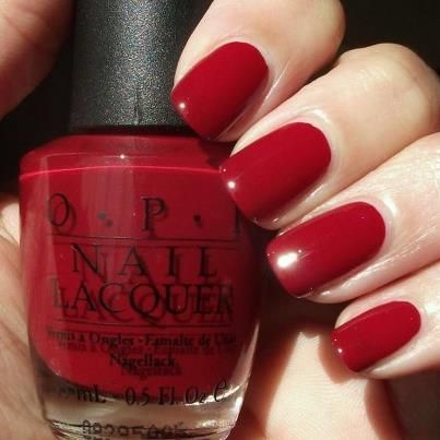 OPI Chick Flick Cherry