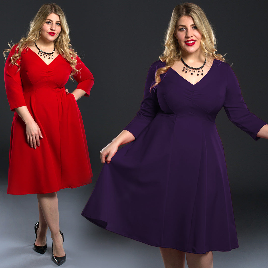 New Dresses - Meet Stacy and Minerva | Cherry Velvet | Curvy Vintage ...