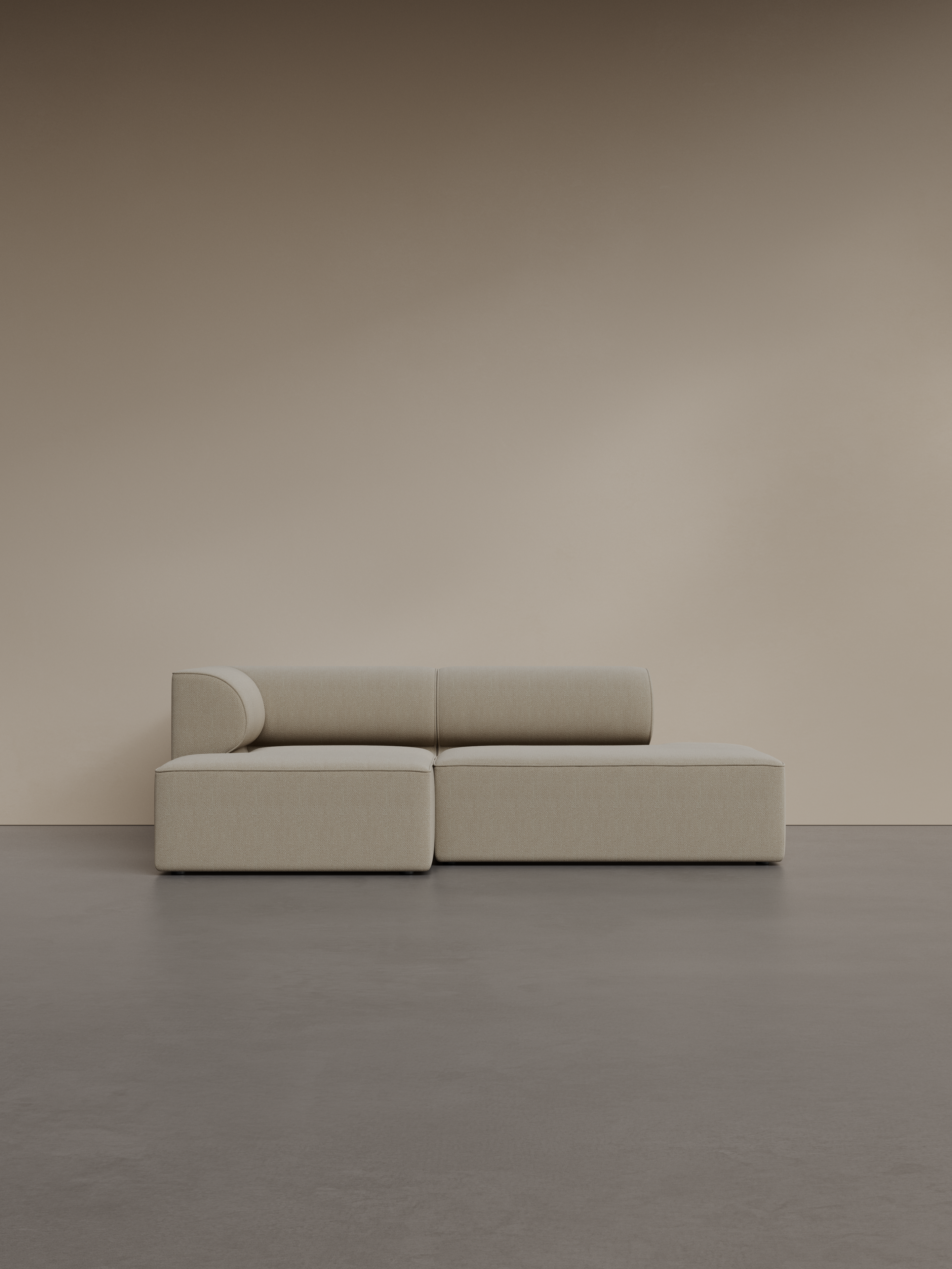 Eave Modular Sofa, 2-seater, Configurations 7-8
