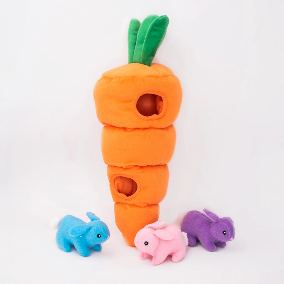 Zippy Paws Easter Carrot Dog Toy