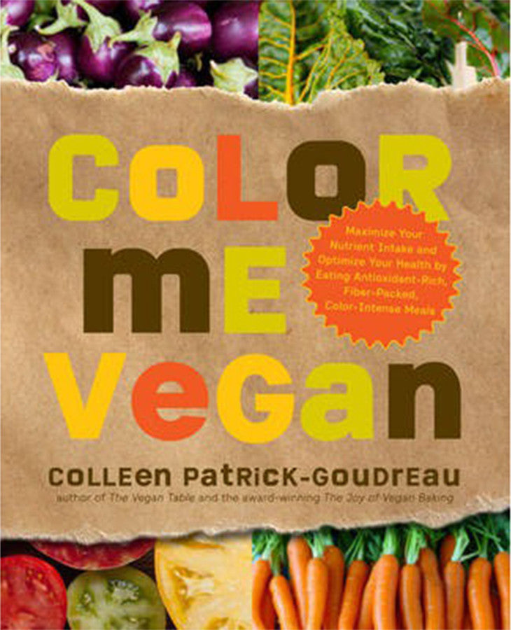 book : color me vegan (softcover)