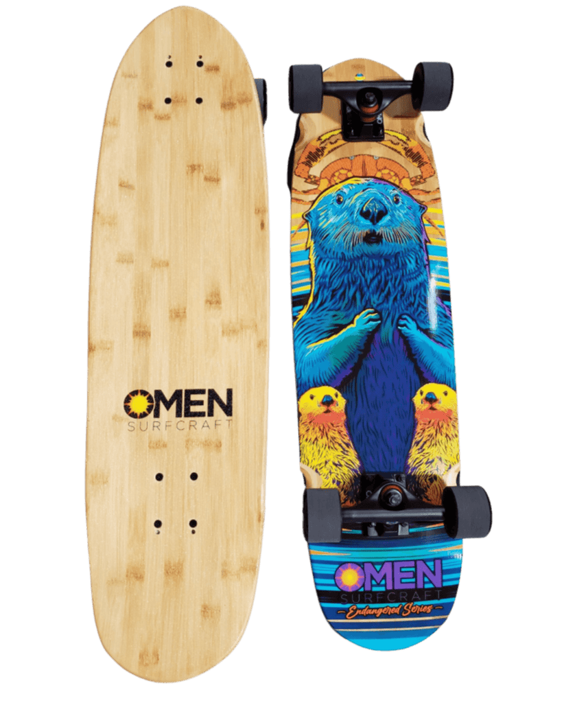 Omen: 33" Otter Longboard Skateboard Complete – Motion Boardshop