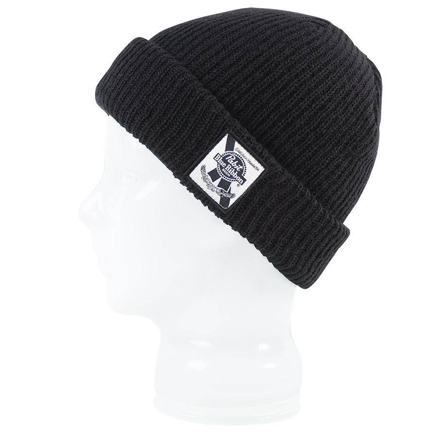 pabst blue ribbon knit hat