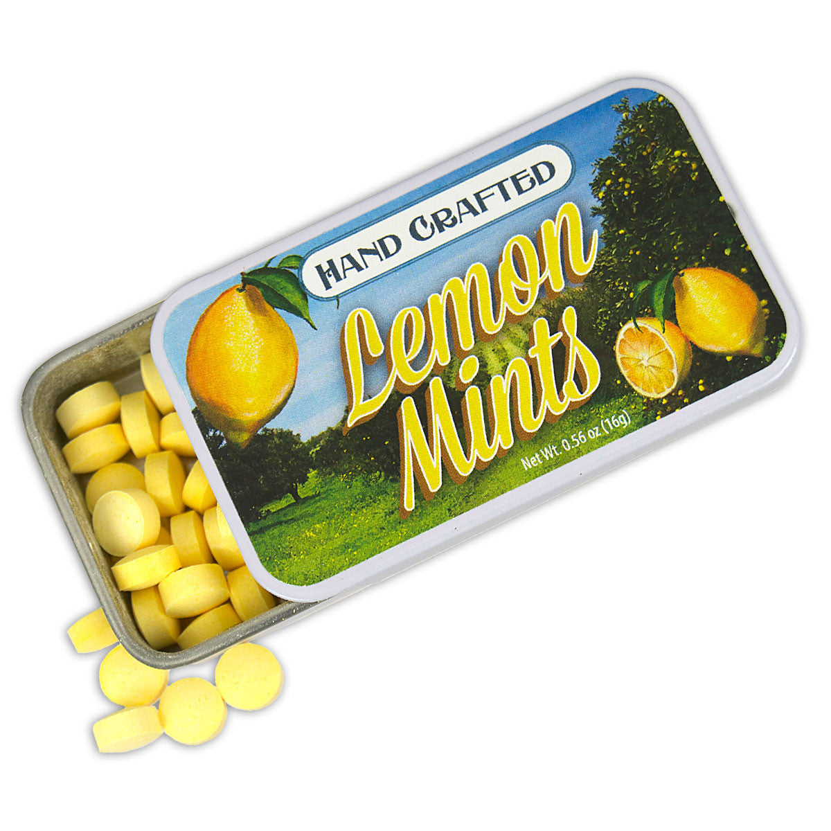 Lemon Mints 0874s Amusemints Sweets And Snacks Usa Made Mints