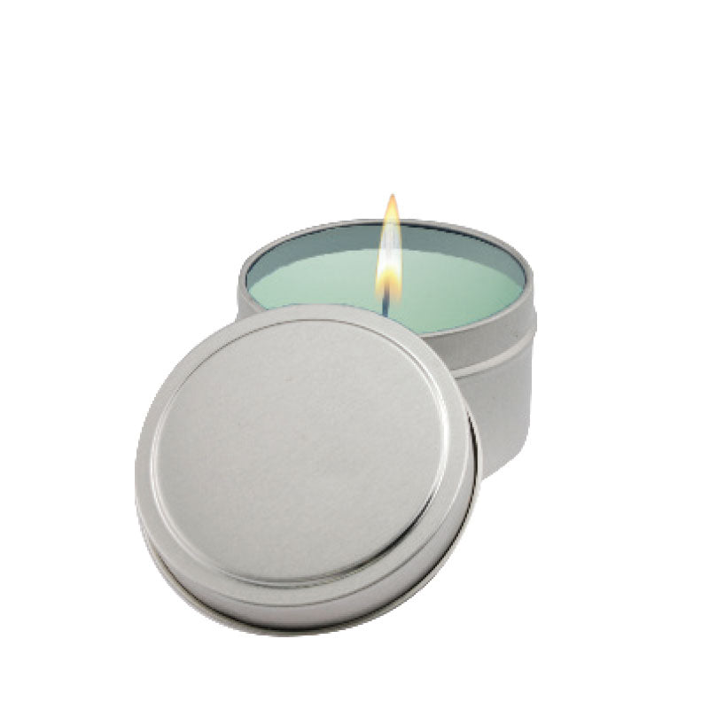 printed mint candles