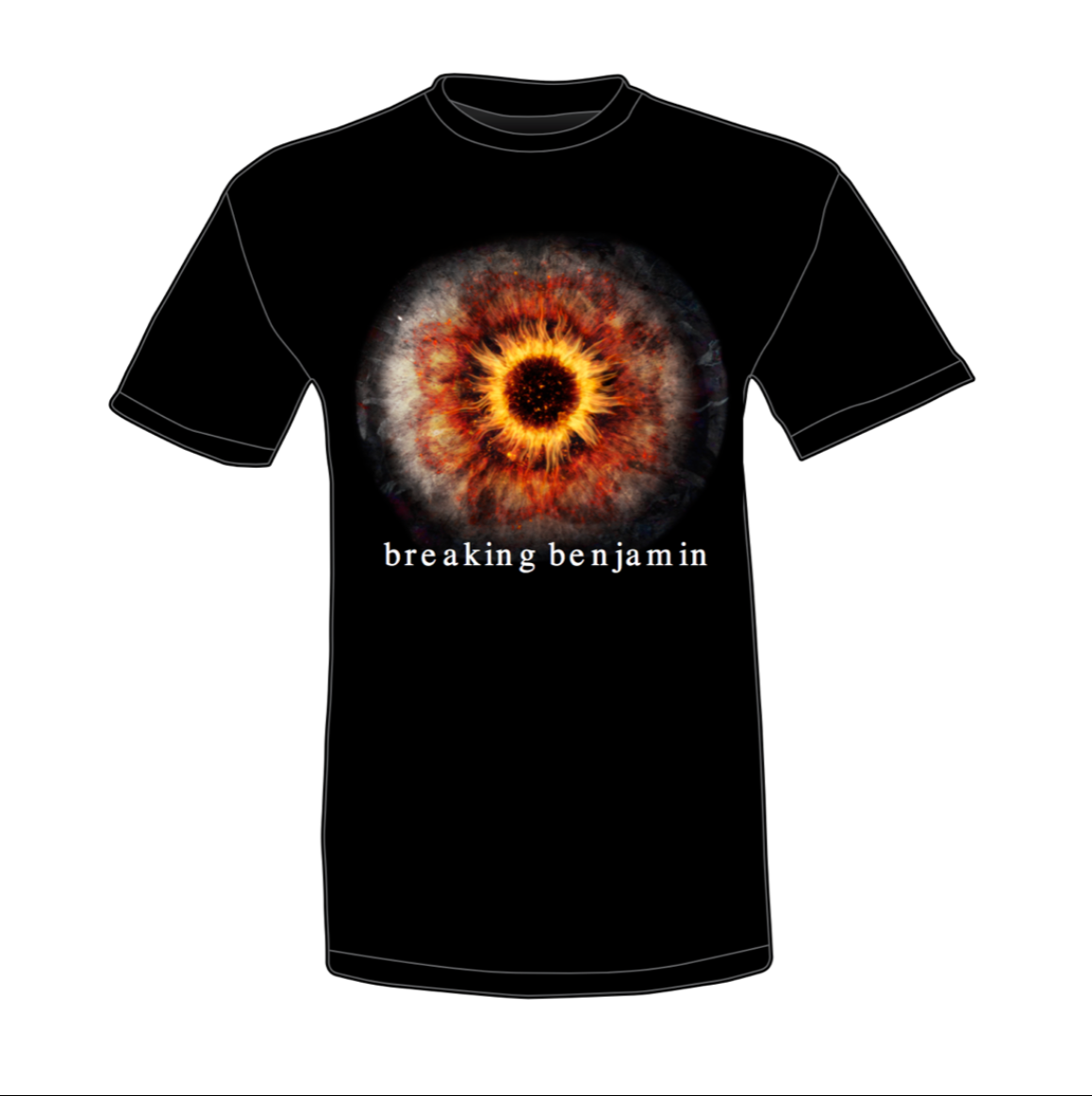 breaking benjamin tour shirts 2019