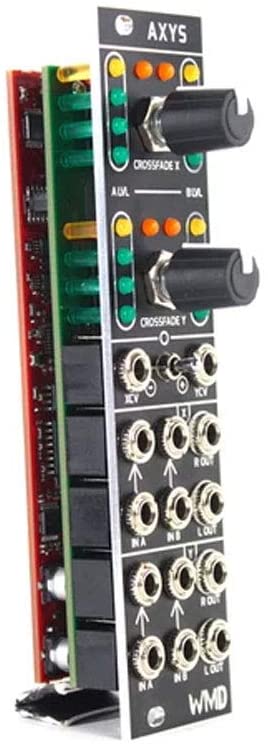 AXYS, eurorack, crossfader, stereo crossfader – ROBOTSPEAk