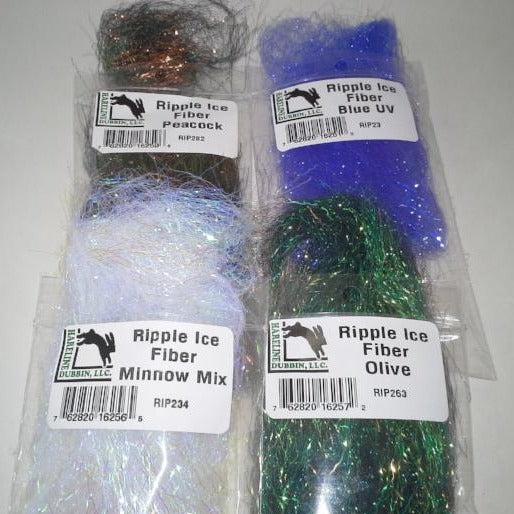 ripple ice fiber from Rangeley Maine fly fishing shop