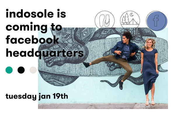 Indosole arrive au siège de Facebook !