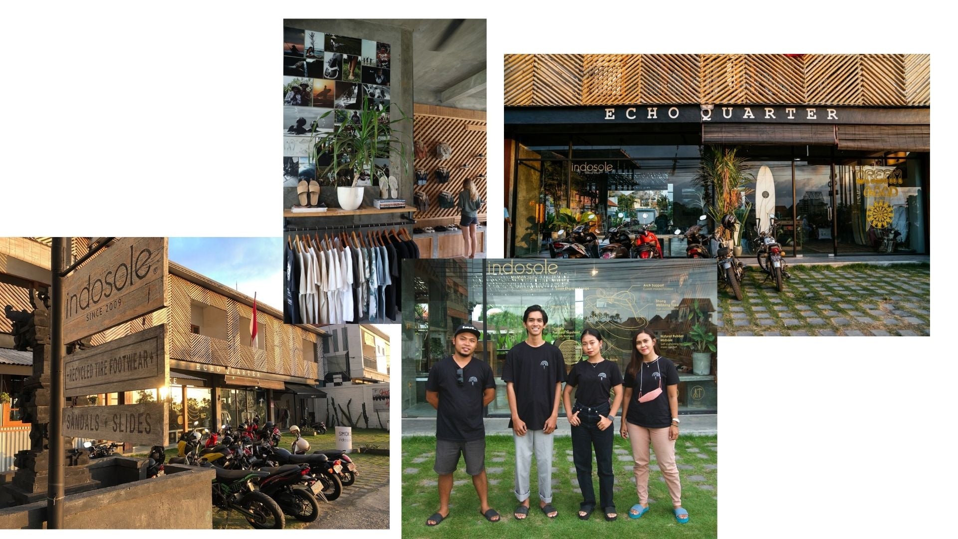 Storefront of Indosole’s Canggu, Bali location in Indonesia