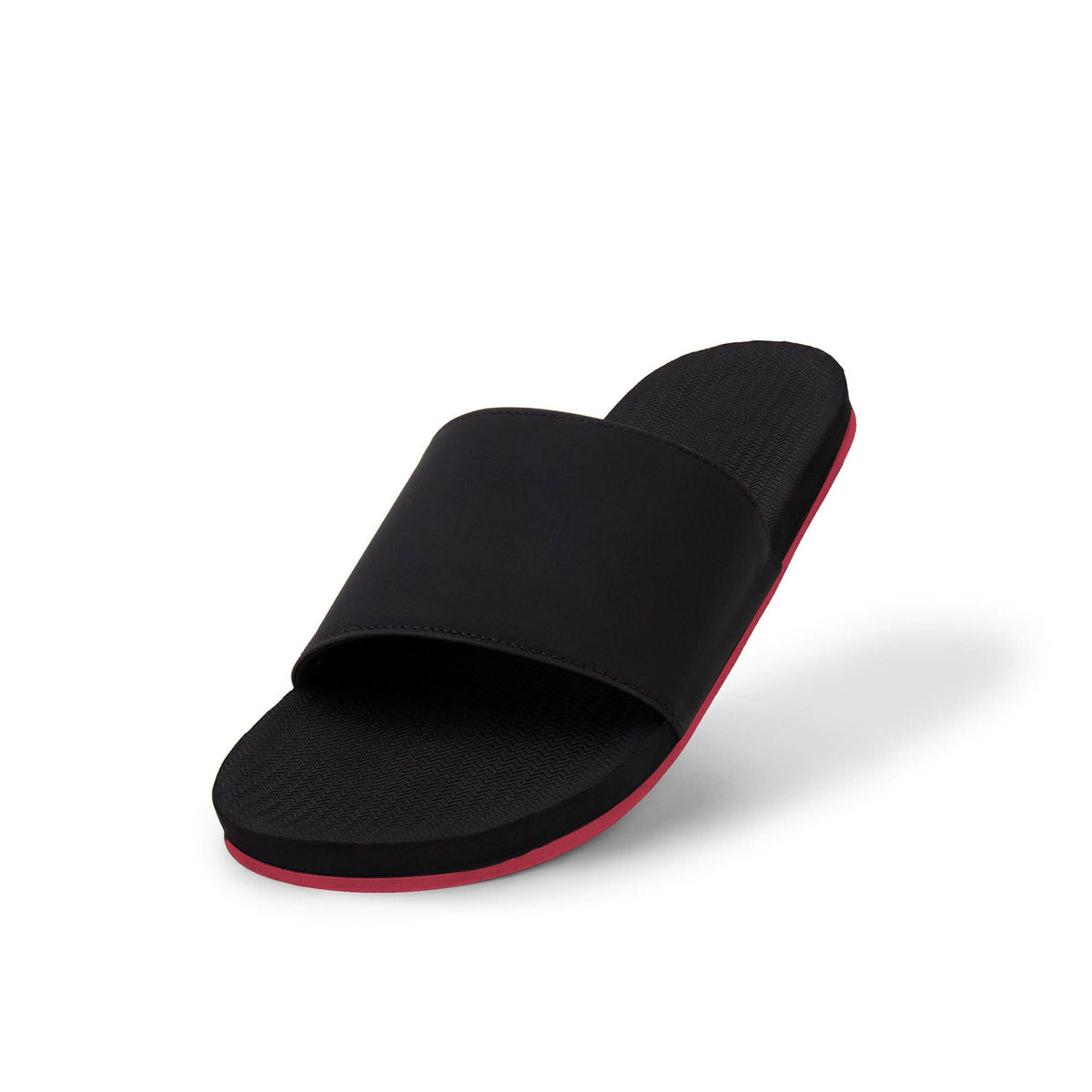 Women s Slide Sneaker Sole Black Orange Sole