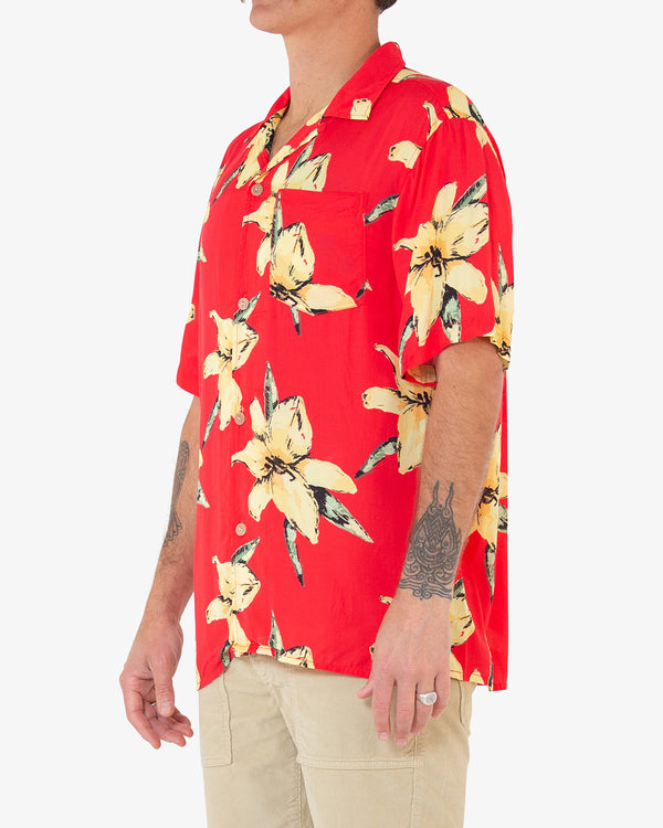 Havana Shirt (Relaxed Fit) - Red