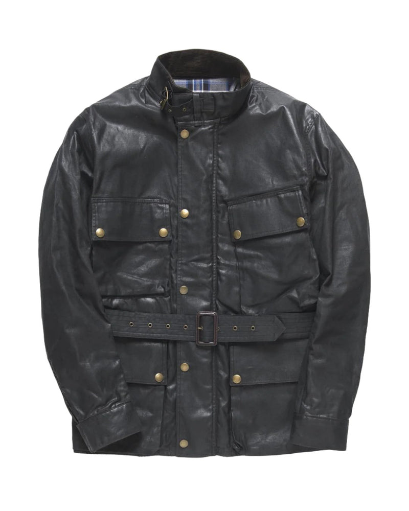 Deus x Addict Oiled Lined Jacket - Black -