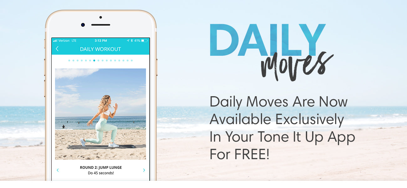 Daily Moves & | Free Fitness & Exercise App - Tone It Up