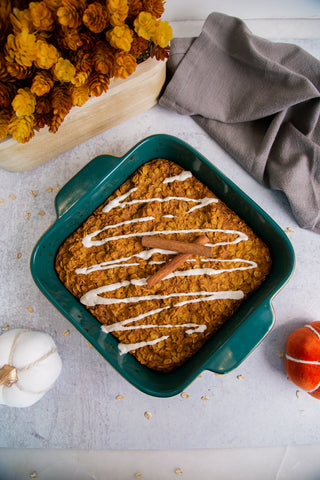 Tone It Up Pumpkin Baked Protein Oatmeal