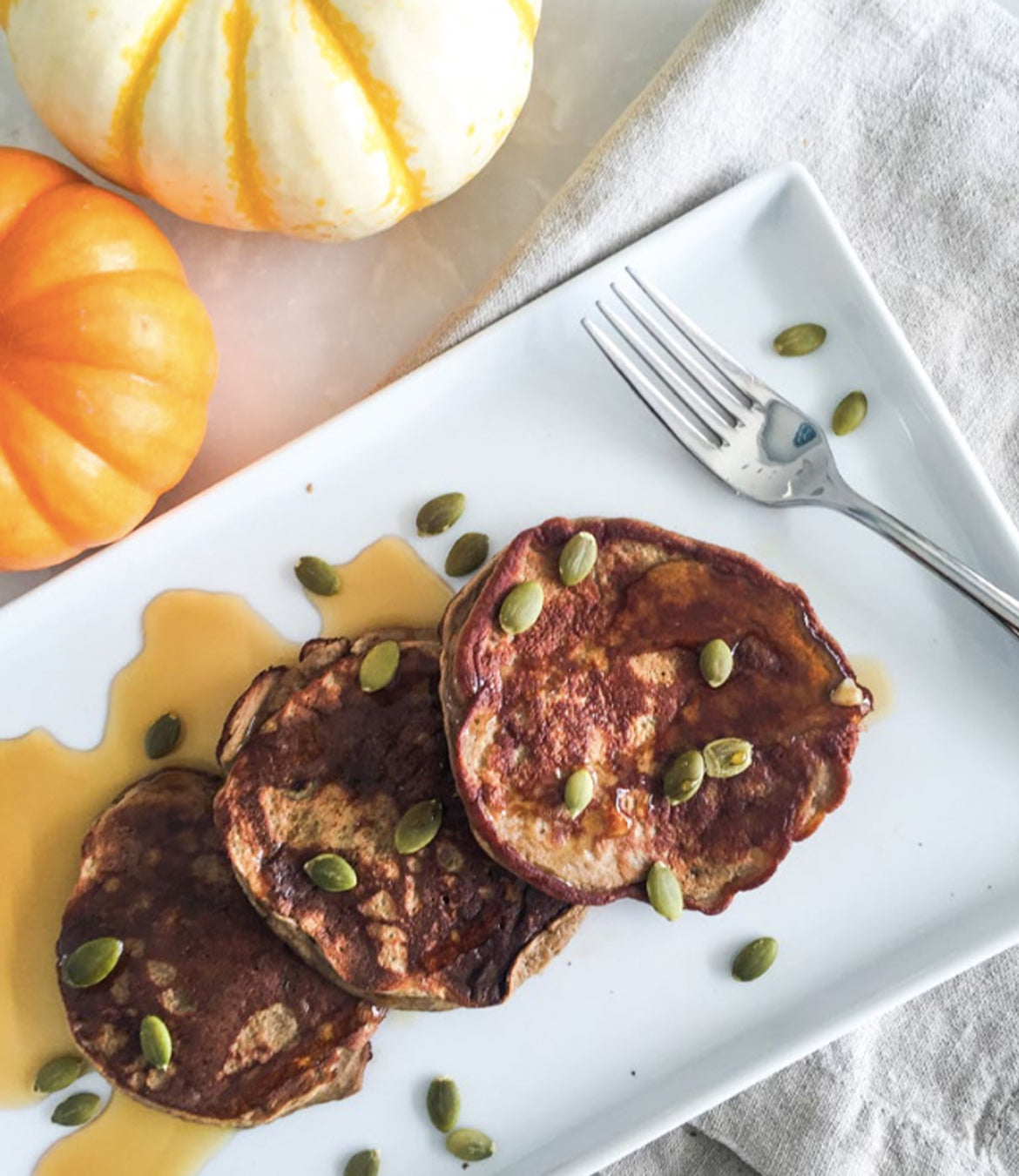 Tone It Up Pumpkin Spice Fall Recipes Plant Based Protein Pancakes