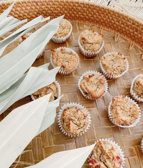 Strawberry Shortcake Mini Muffins