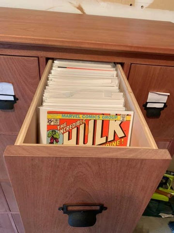 Custom comic drawer