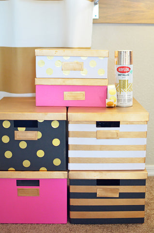 Storage box makeover