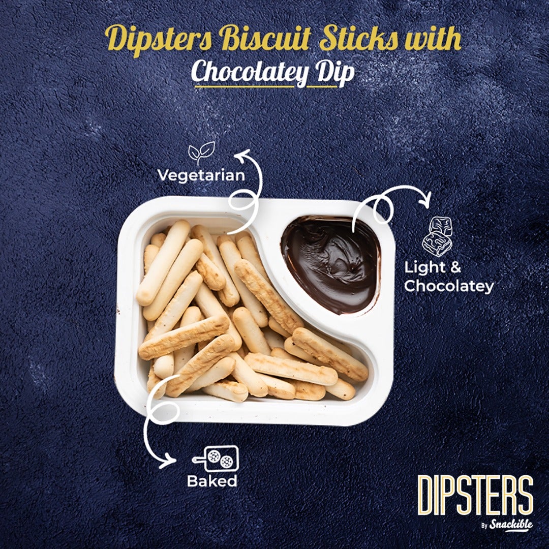 Chocolatey Dip with Biscuit Sticks New