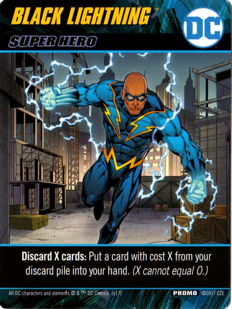 DC Comics Deck Building Game: Black Lightning – BoardGameGeek Store