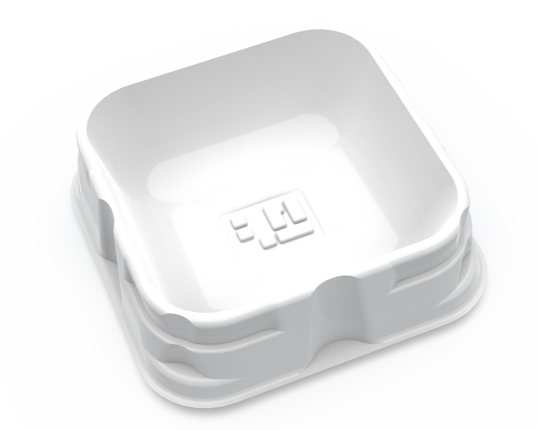 White Single-Style X-Trayz (includes the lid)