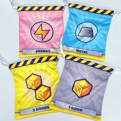 Fantastic Factories GeekUp Bags (4 pcs)