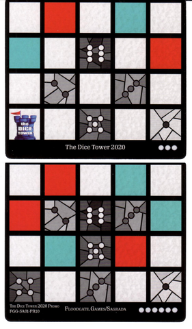 Sagrada: Promo 10 Window Pattern Card