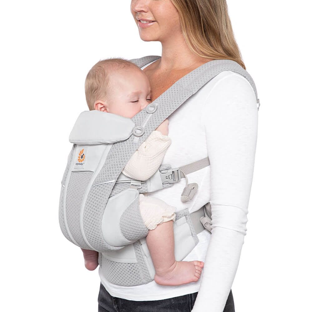 Ergobaby OMNI Breeze Baby Carrier - Pearl Grey - Momease Baby Boutique