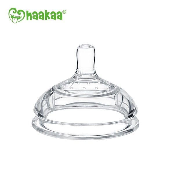 Haakaa Silicone Breastfeeding Nipple Shield, Round Shape 1 pk