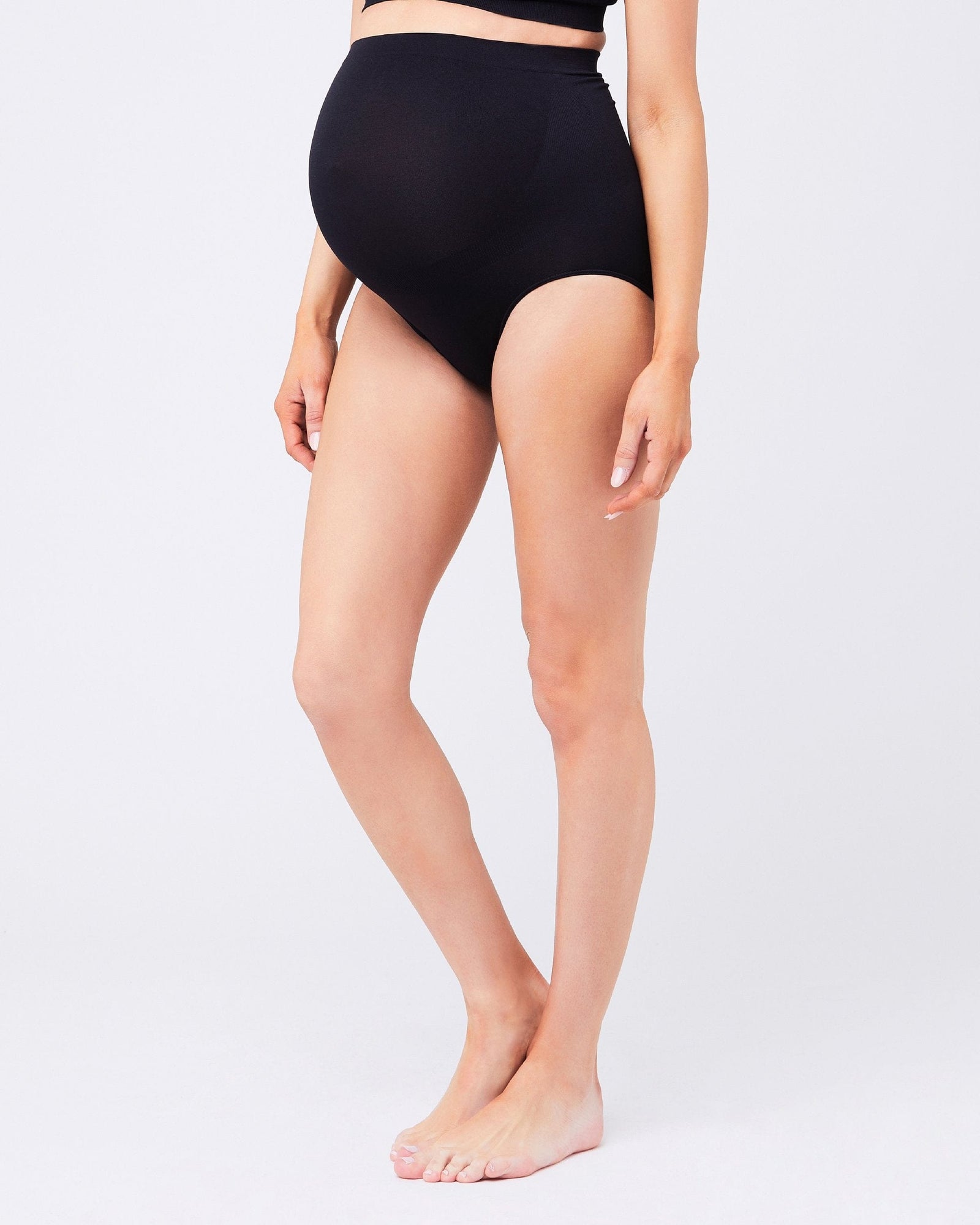 Ripe Maternity Active Over Tummy Knee Legging - Black - Momease Baby  Boutique