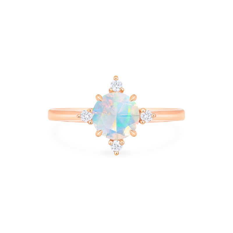 Polaris | North Star Ring in Opal – Michellia Fine Jewelry