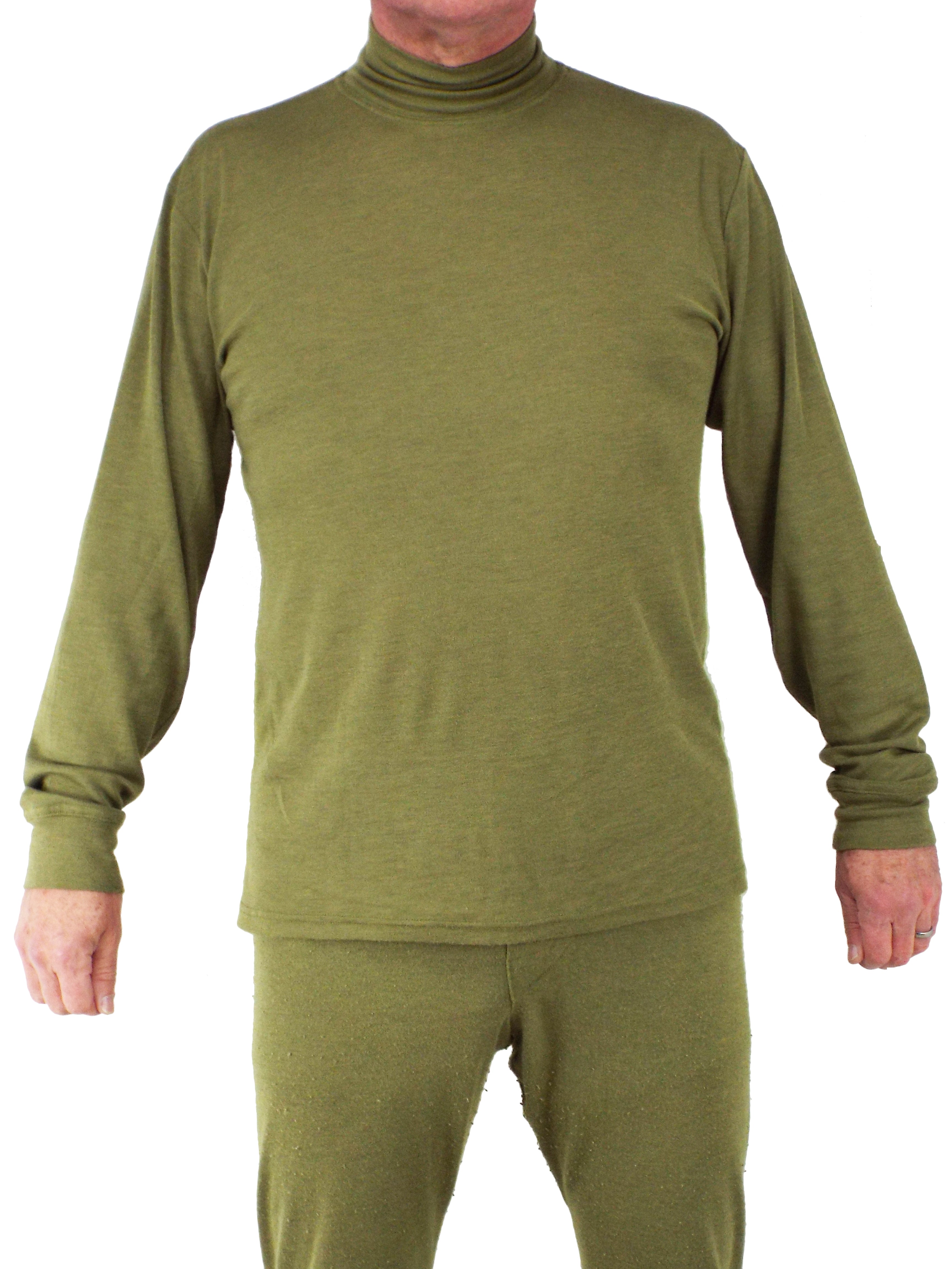 British Army - Long Sleeve Thermal Top - Light Olive - Base layer - Gr -  Forces Uniform and Kit