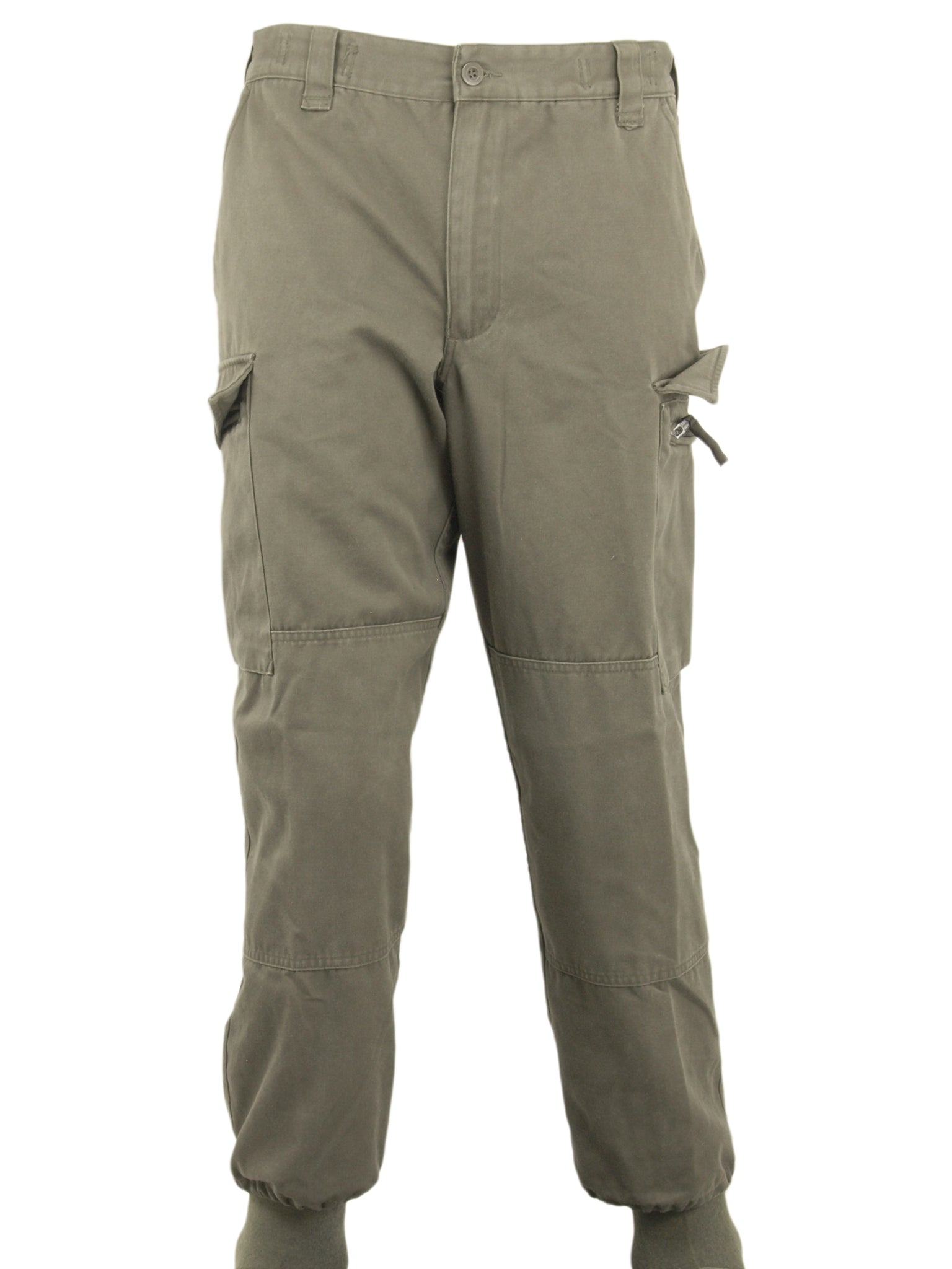 Austrian Army Olive Green Combat Trousers - zipped fly | Forces Uniform ...